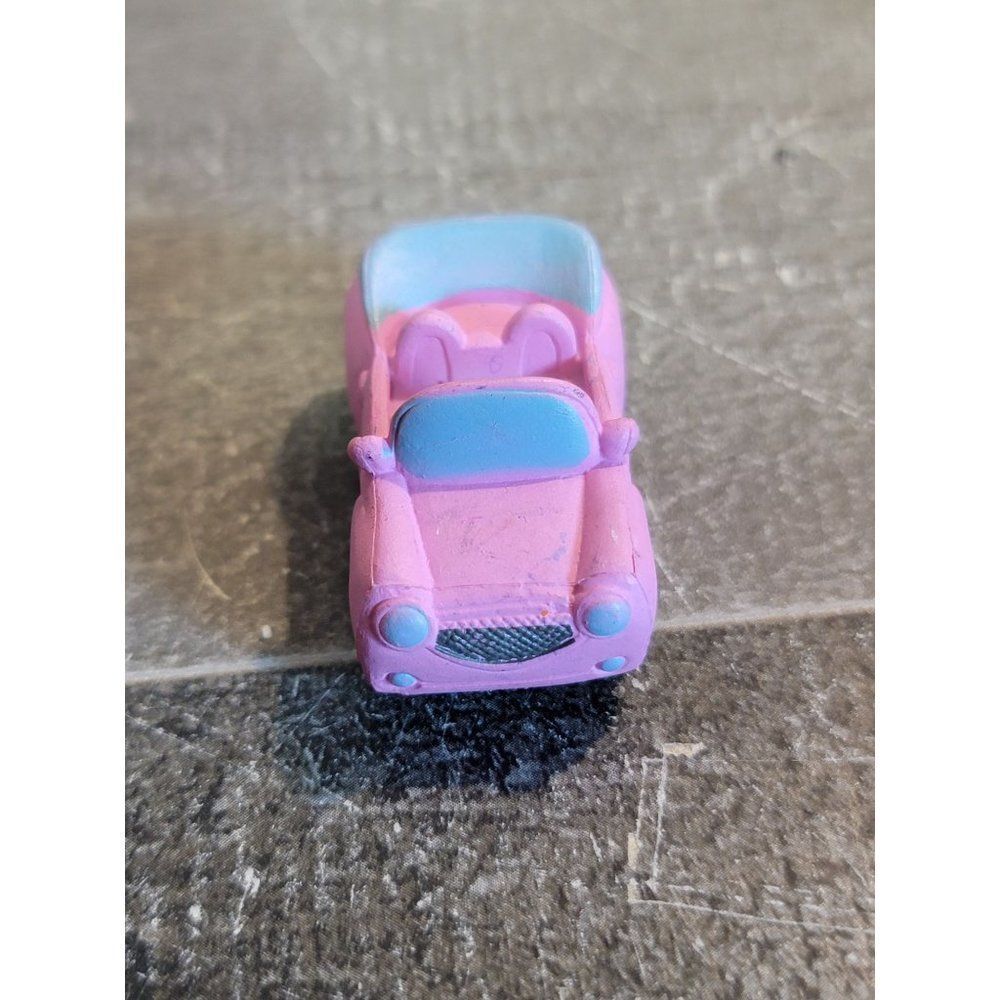 Disney pink mini car toy figure‎